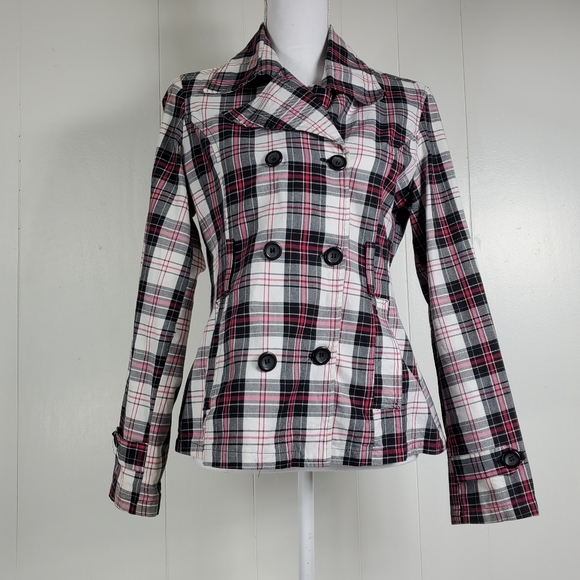Outer Edge academic plaid jacket size small - Picture 6 of 11